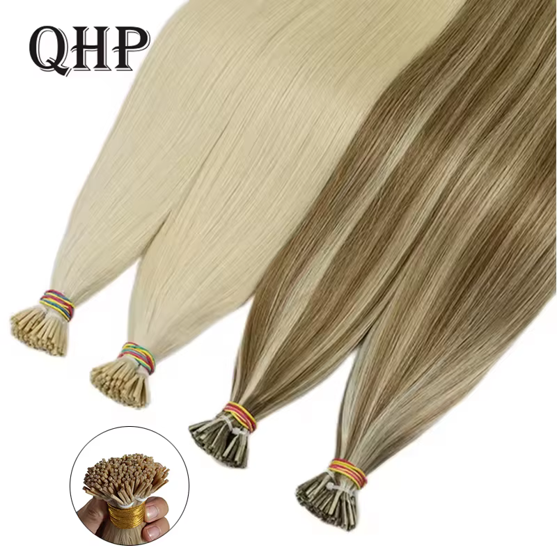 I Tip Extensions de cheveux droites