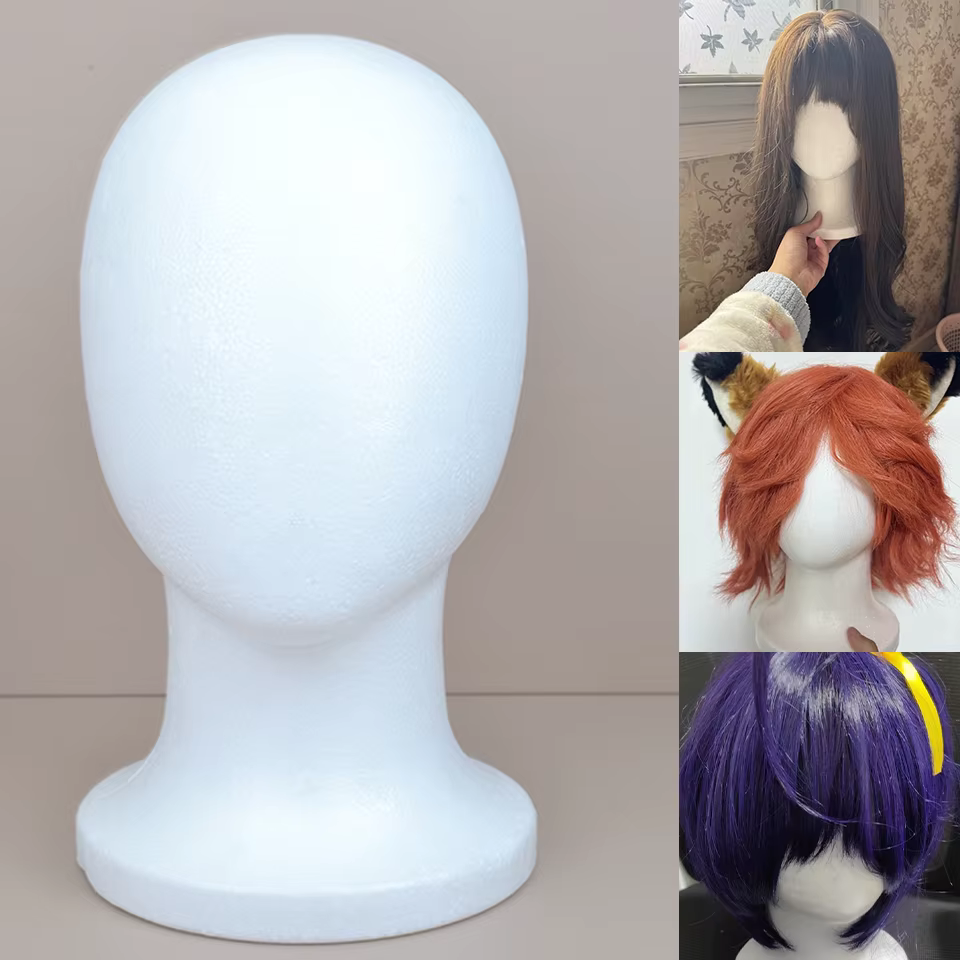 Tête de Mannequin en mousse