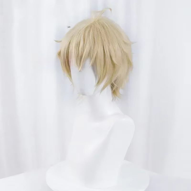 Mikaela Hyakuya Cosplay perruque hommes courte