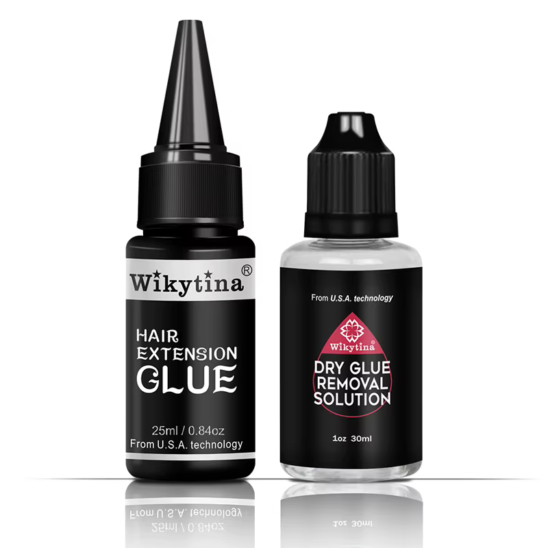 Kit de colle UV légère pour extensions de cheveux
