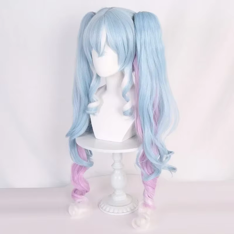 Perruque de Cosplay Vocaloid pour sommeil