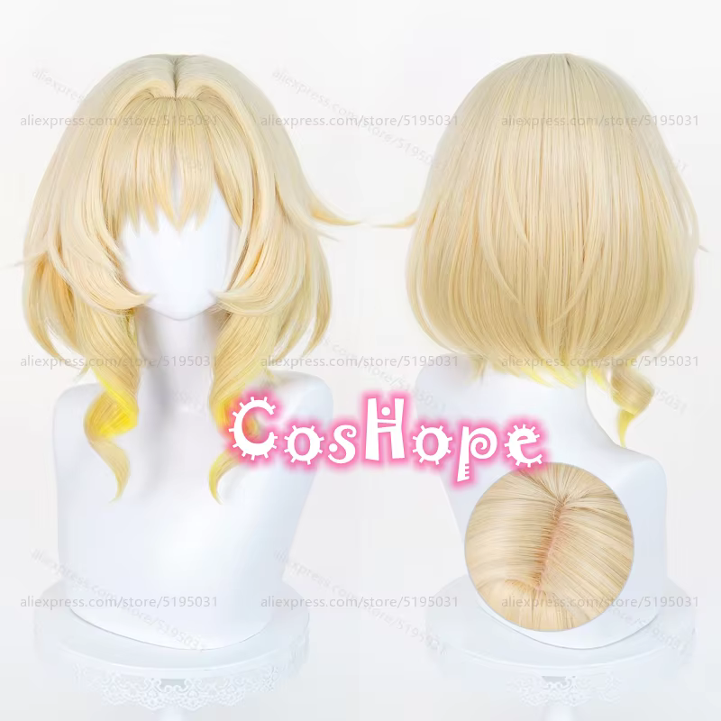 Perruque de Cosplay HSR Aglaea