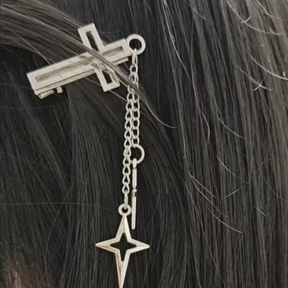 Pince à cheveux tendance Punk Cool