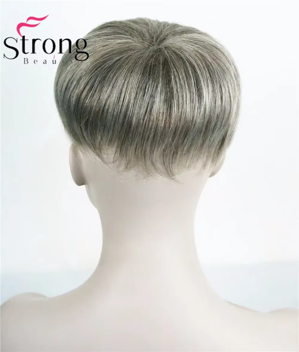 Toupet femmes cheveux synthétiques