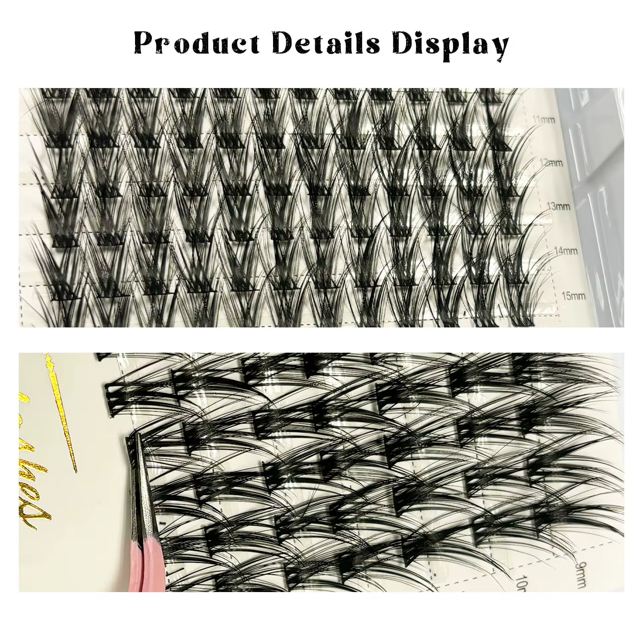 Kit d'Extensions de Cils Individuels à Faire Soi-Même
