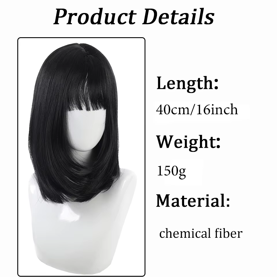 Perruque synthétique haut de gamme pour femme
