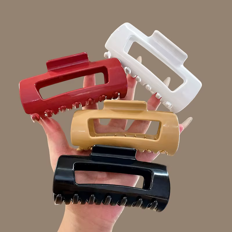 Pince à cheveux en Silicone souple et sûr pour femmes