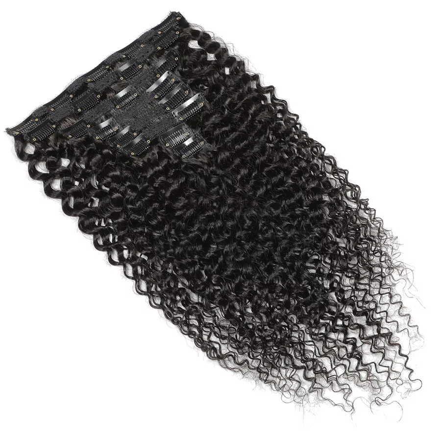 Extensions de cheveux bouclés Newmi Kinky Curly à clipser