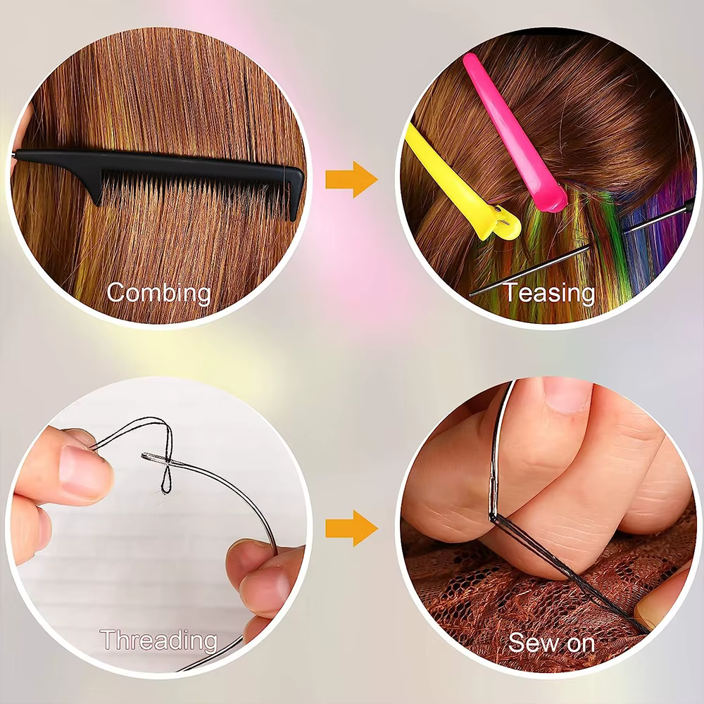 Fil de Tissage en Nylon Collé