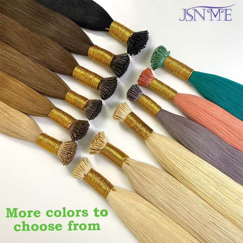 JSNcloser-Extensions de Cheveux Humains Naturels Lisses de Haute Qualité