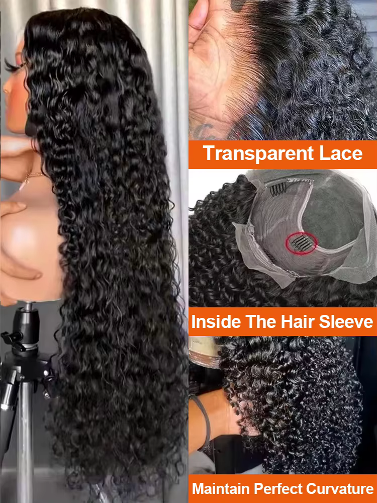 Perruque Boucles Cheveux Humain
