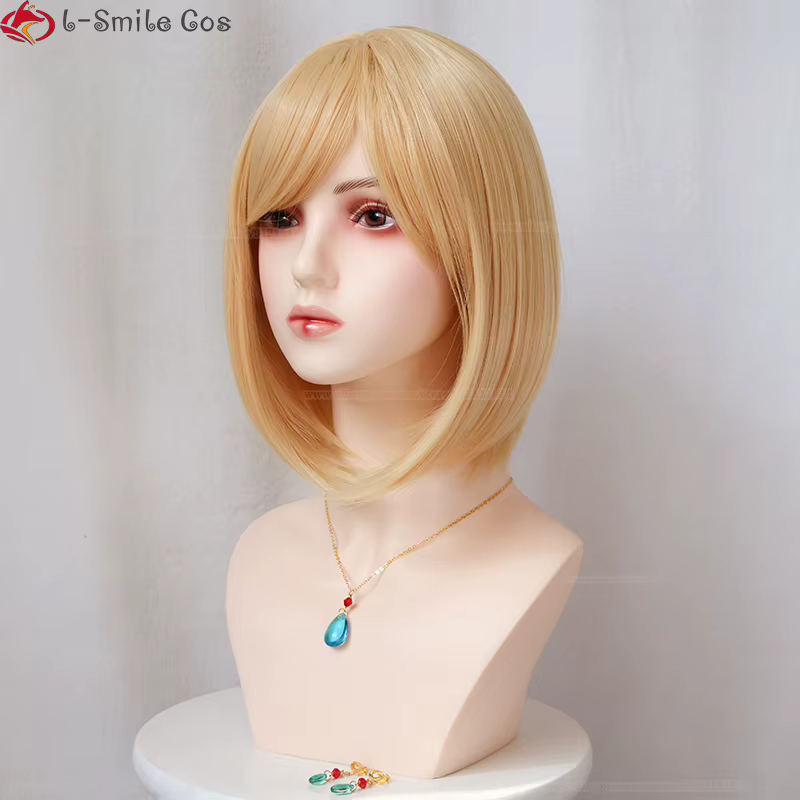 Anime Castle Wizard Howl Cosplay Perruque