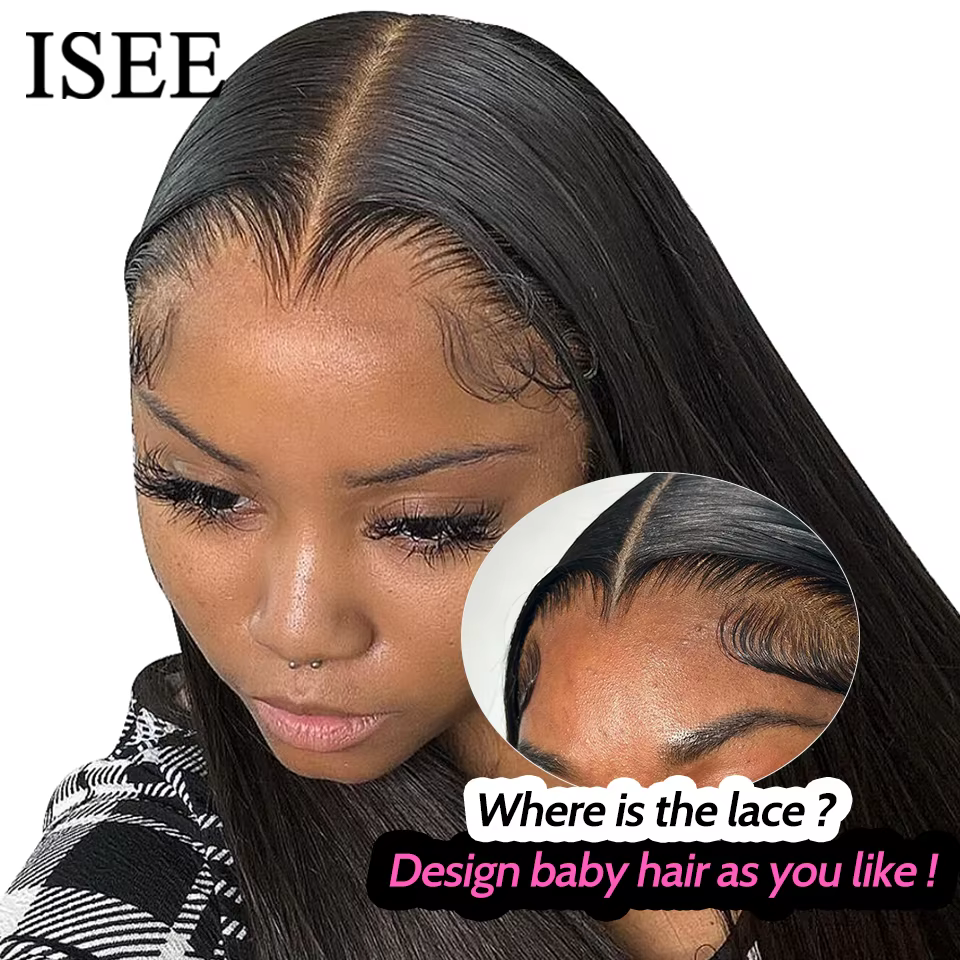 ISEE cheveux sans colle perruques