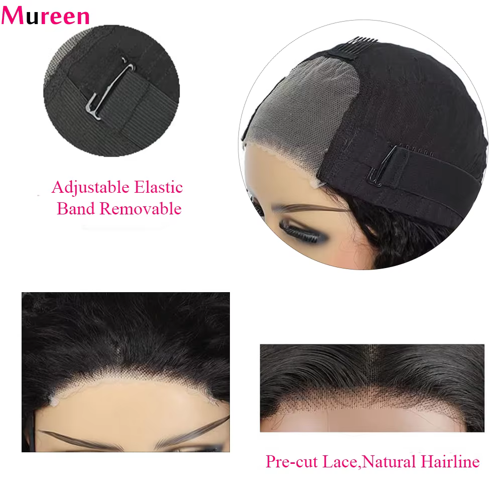 Perruques Mureen Deep Wave Bob