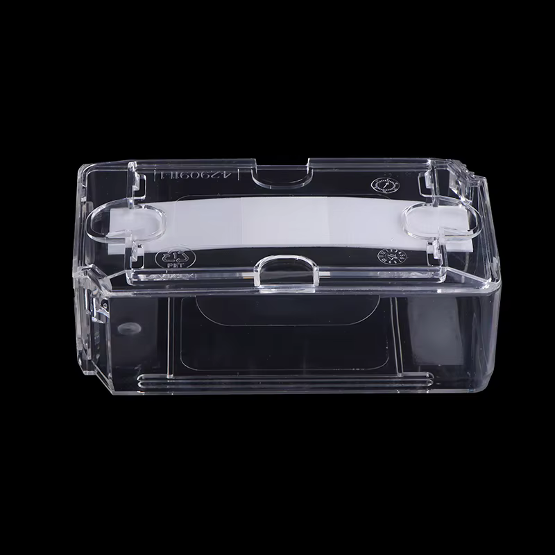 Boîte de rangement universelle pour bijoux, boîte à montres pour hommes, boîte à montres vintage transparente à grille unique, boîtes cadeaux de Noël