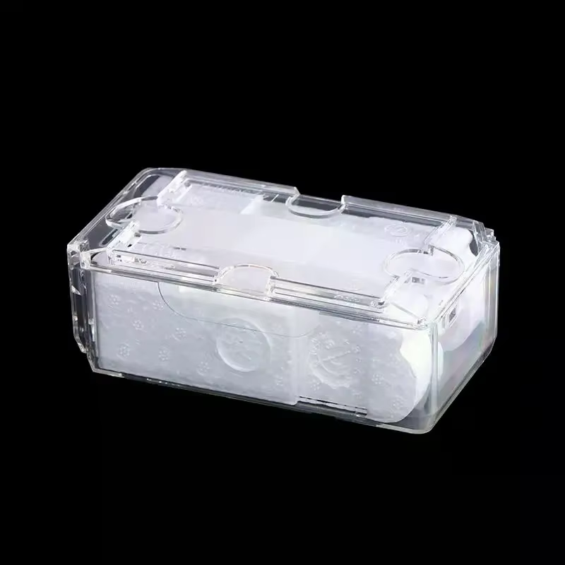 Boîte de rangement universelle pour bijoux, boîte à montres pour hommes, boîte à montres vintage transparente à grille unique, boîtes cadeaux de Noël