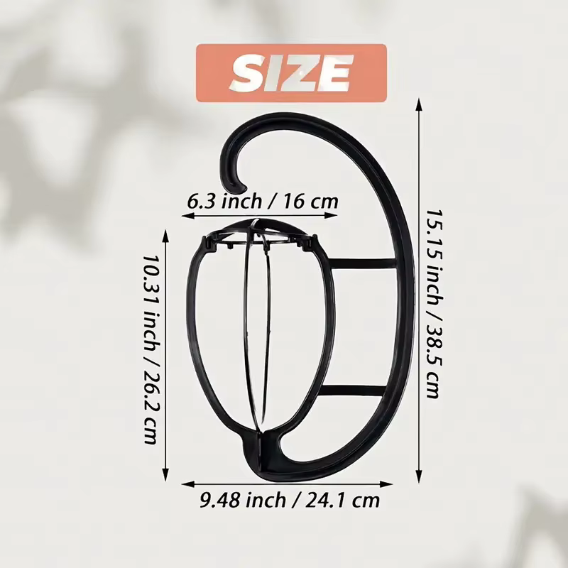 Porte-perruque suspendu Portable