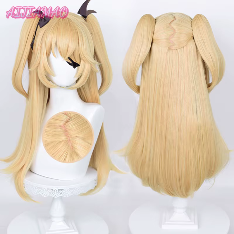 Nouveau! Fischl Cosplay perruque