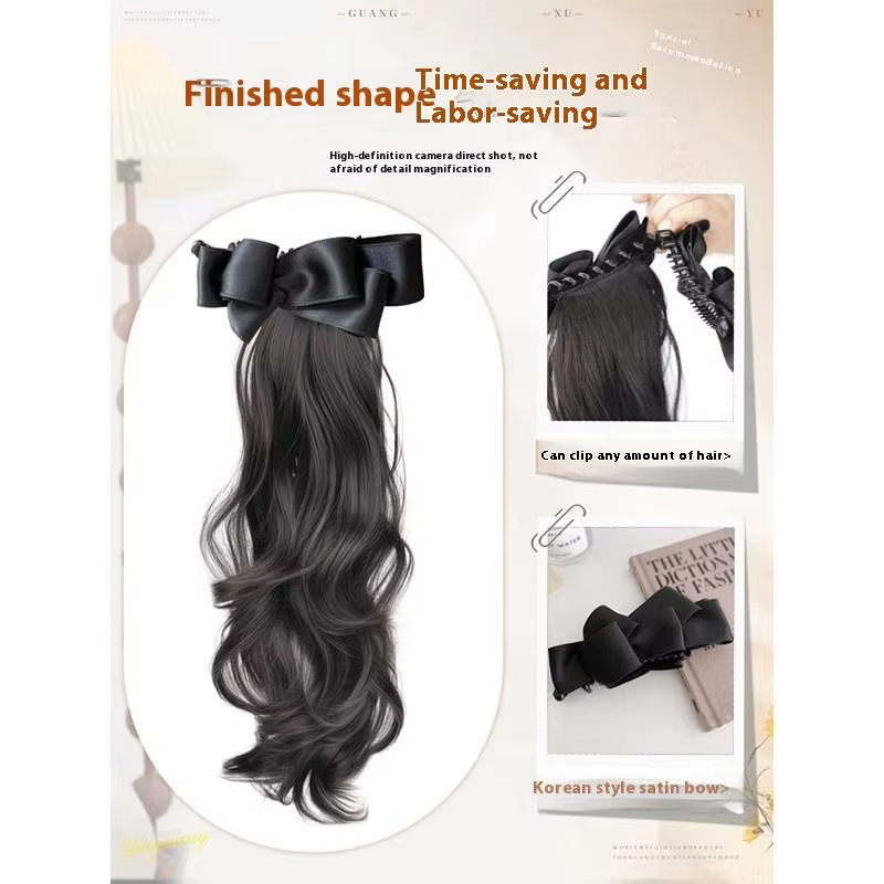 Extensions de cheveux synthétiques à pince