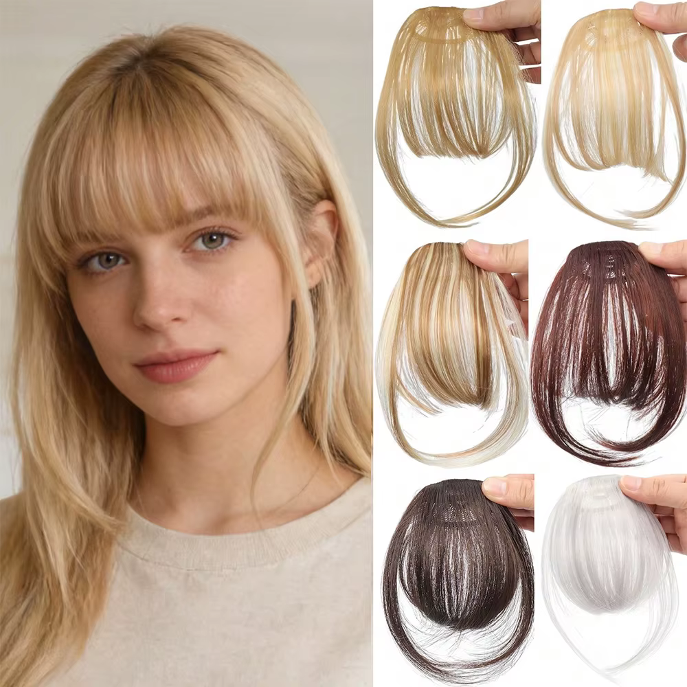 Extensions de cheveux synthétiques à clipser
