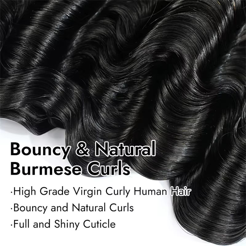 Alipear cheveux birmans bouclés