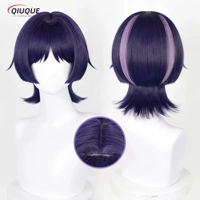 Game Impact planchers amouche Cosplay Perruque