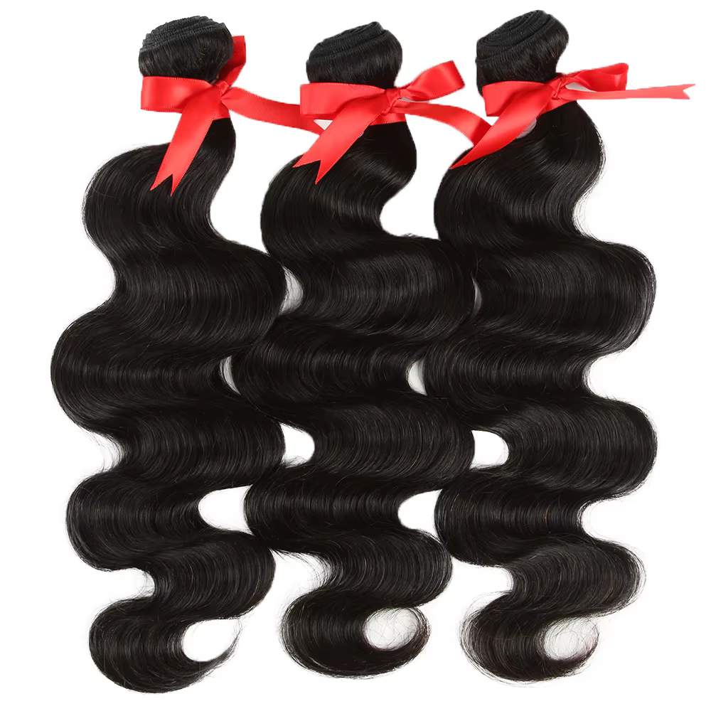 Mèches brésiliennes naturelles Body Wave élégantes de 28 pouces