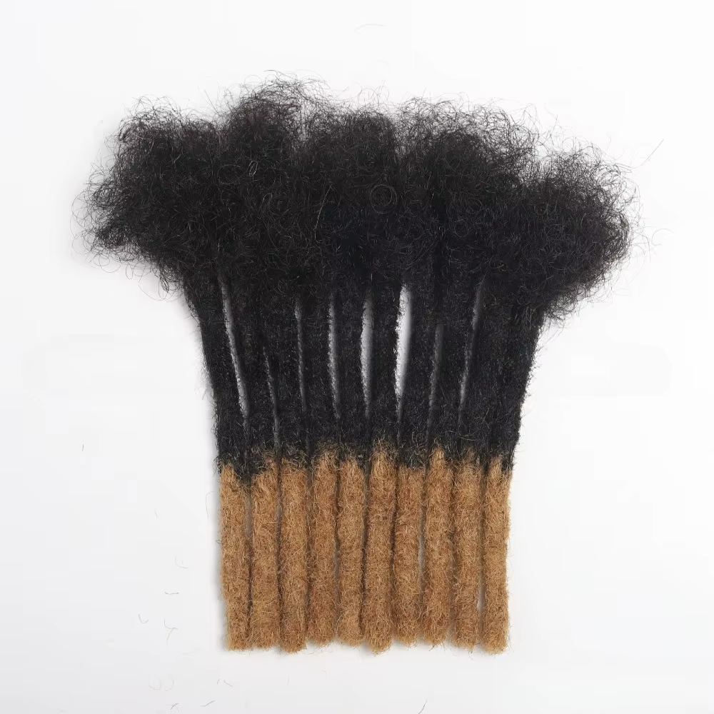 Extensions de dreadlocks en cheveux naturels T1B/27/30/99j/613