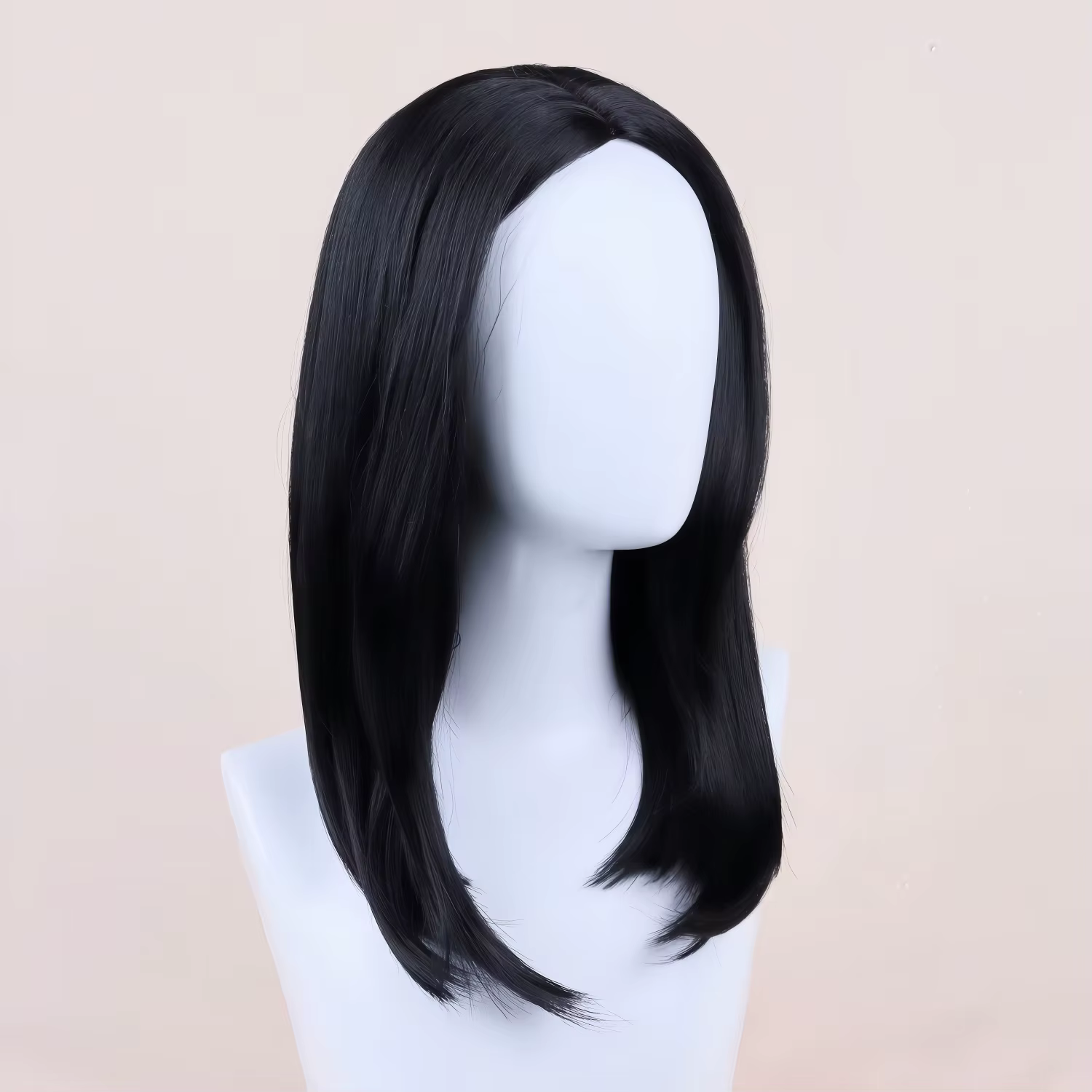 Perruque Cos, cheveux mi-longs