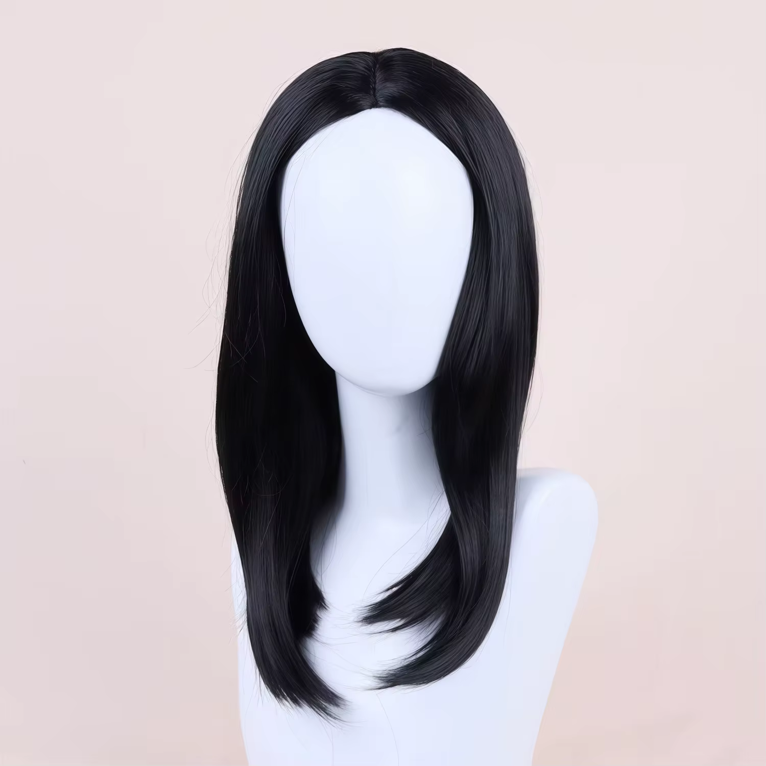 Perruque Cos, cheveux mi-longs