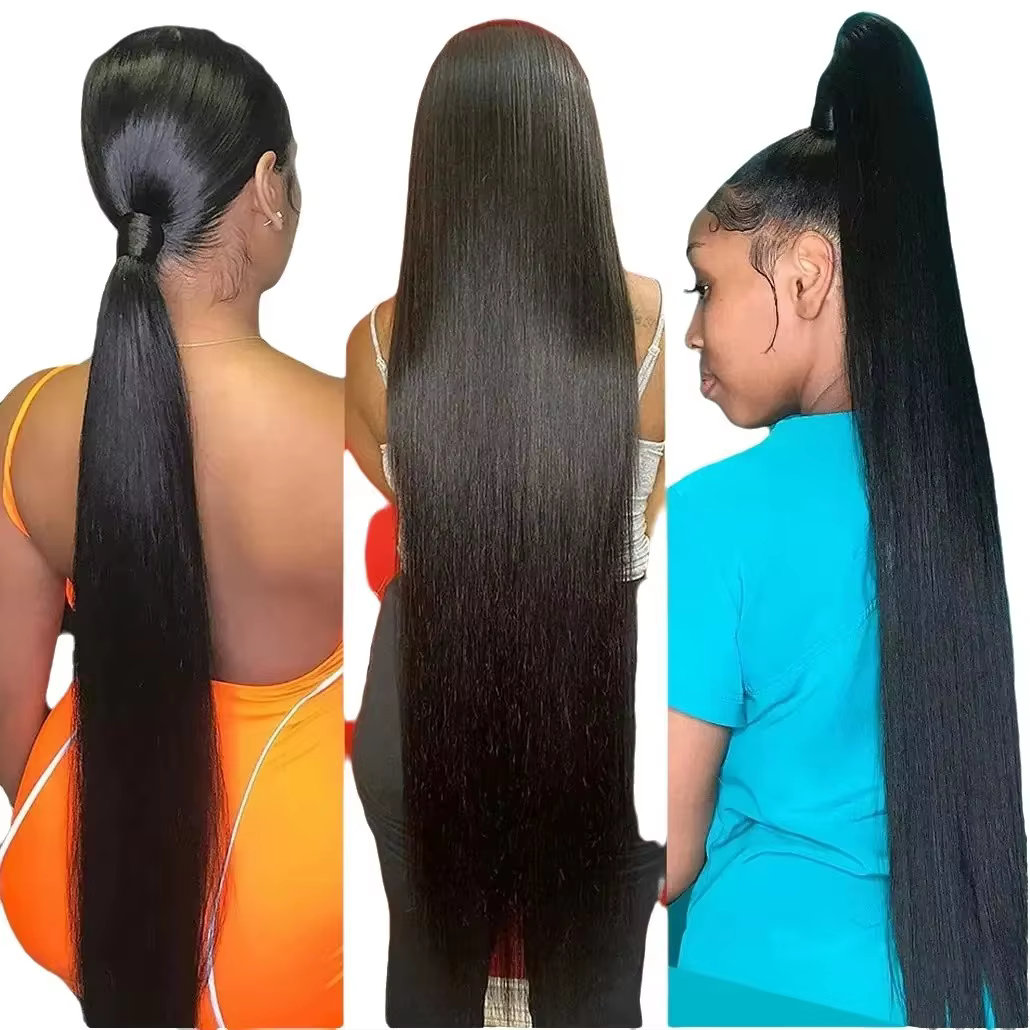 Extensions de cheveux humains brésiliens lisses