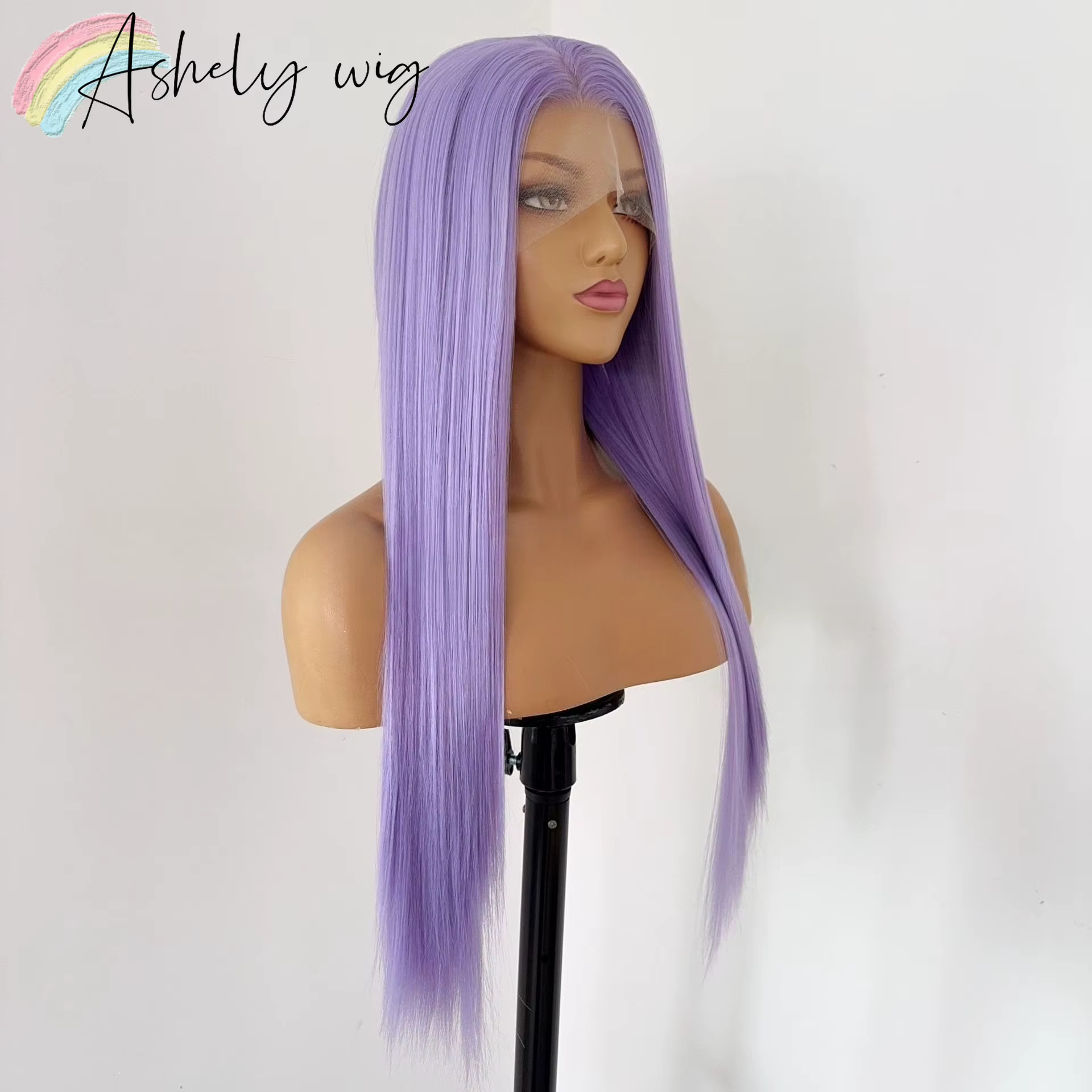 Perruque de Cosplay violette pour femmes