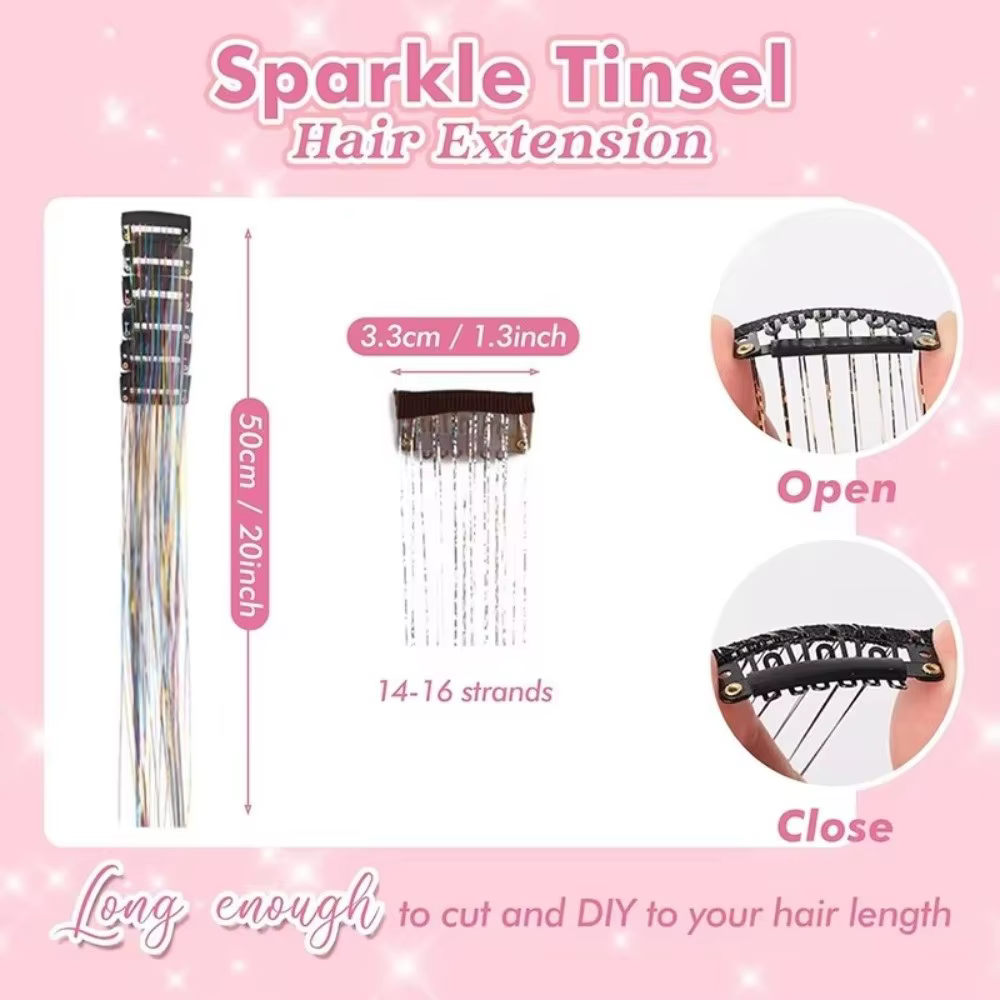 Extensions de cheveux à clips