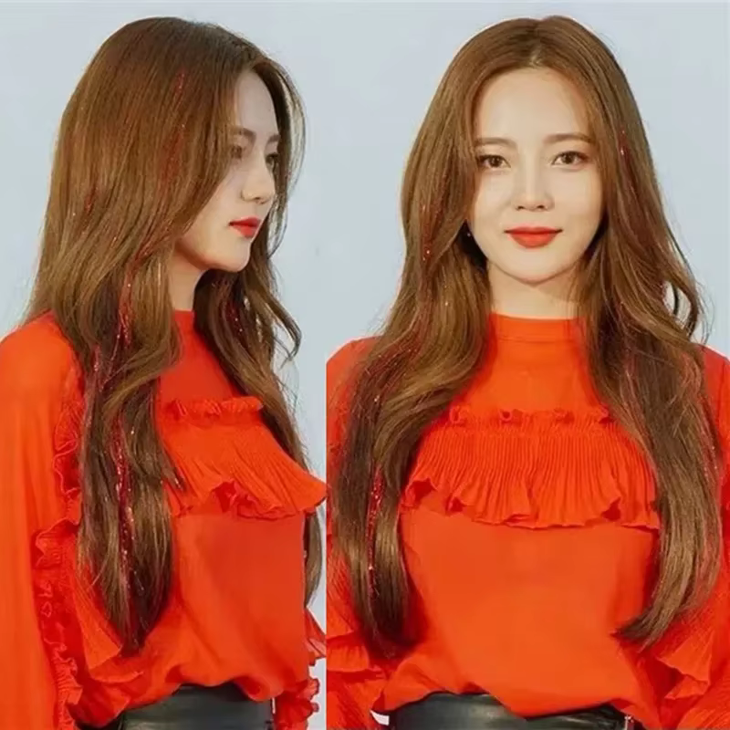 Extensions de cheveux arc-en-ciel pour femmes