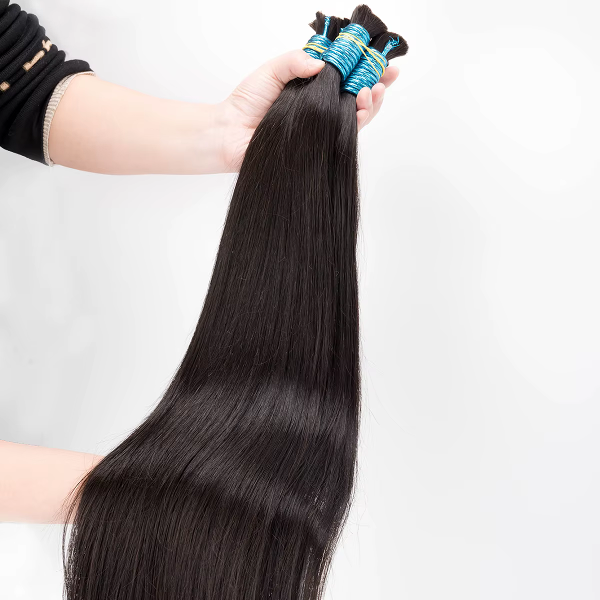 Tissage de cheveux vierges en vrac pour tressage