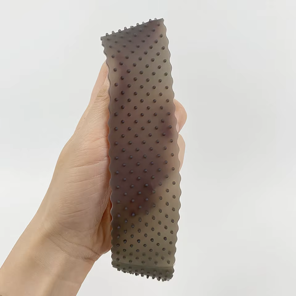 Bande élastique en silicone pour perruque