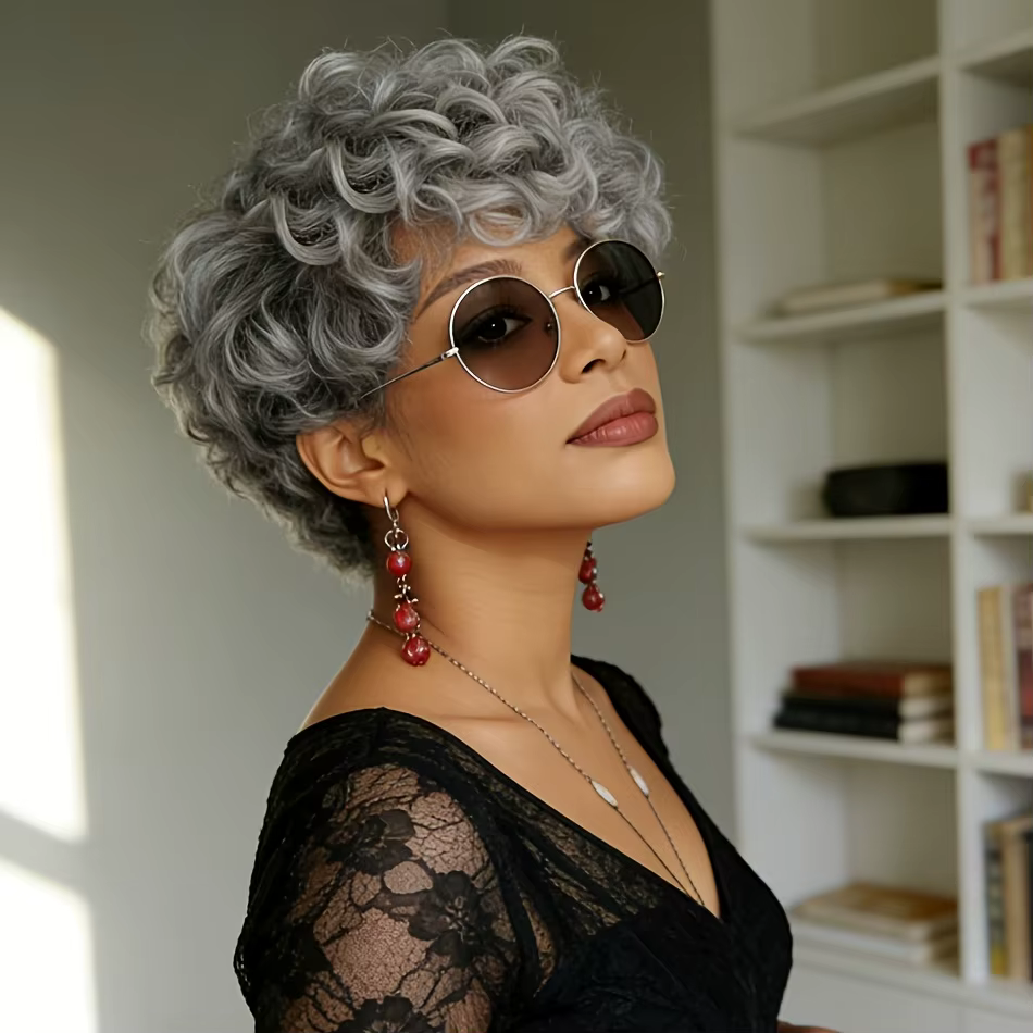 Perruque synthétique Remy brésilienne naturelle