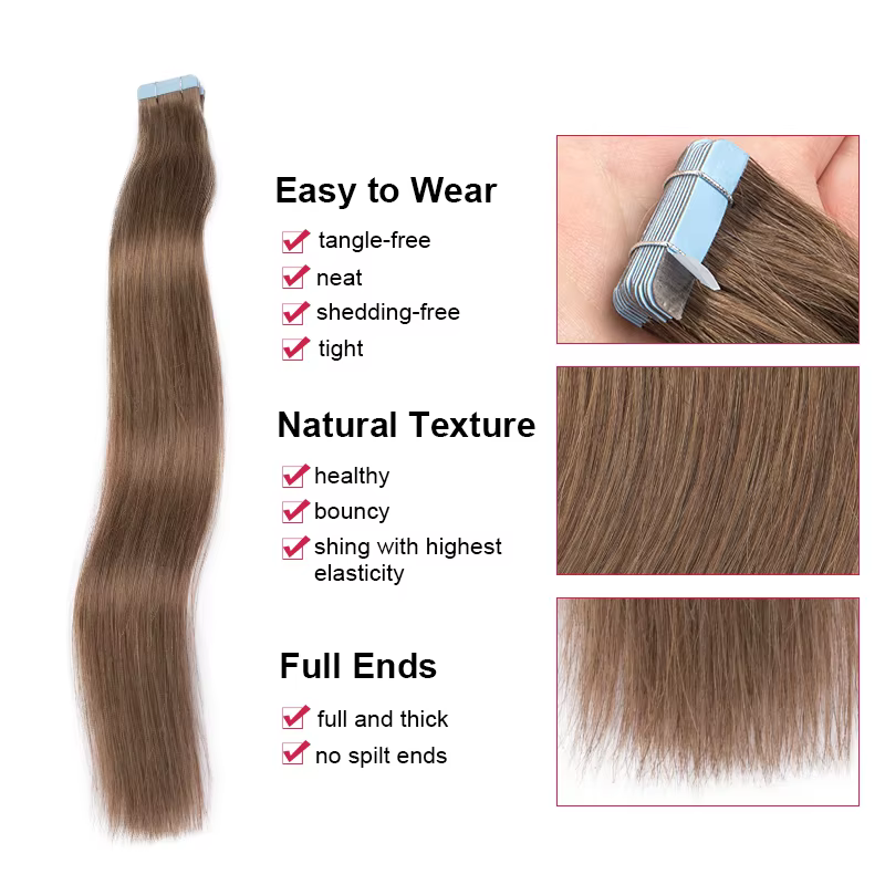 Extensions de cheveux humains torsadés pour femmes