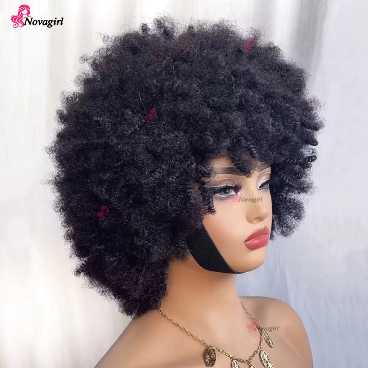 Perruque afro des années 70 pour femmes