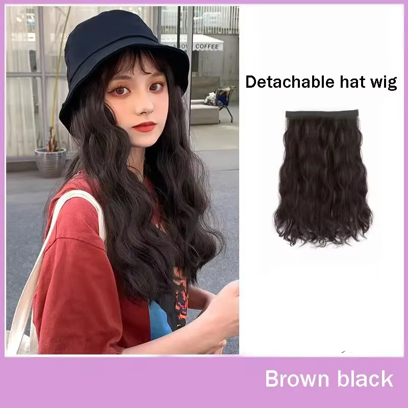 Chapeau perruque une pièce pour femme