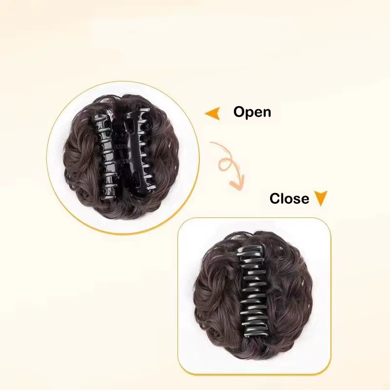 Sunslymei cheveux synthétiques Chignon pince à saisir