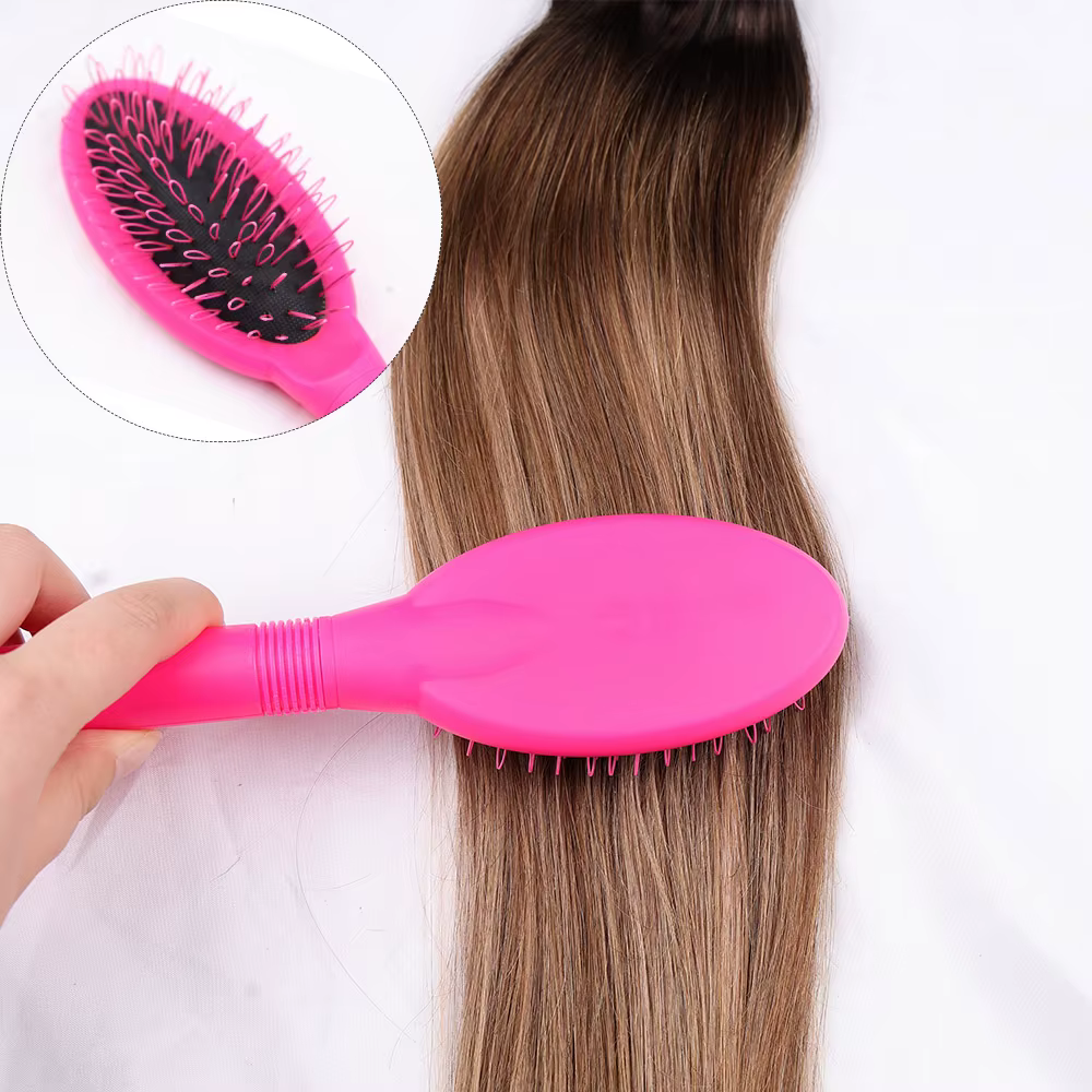 Brosse à perruque en boucle