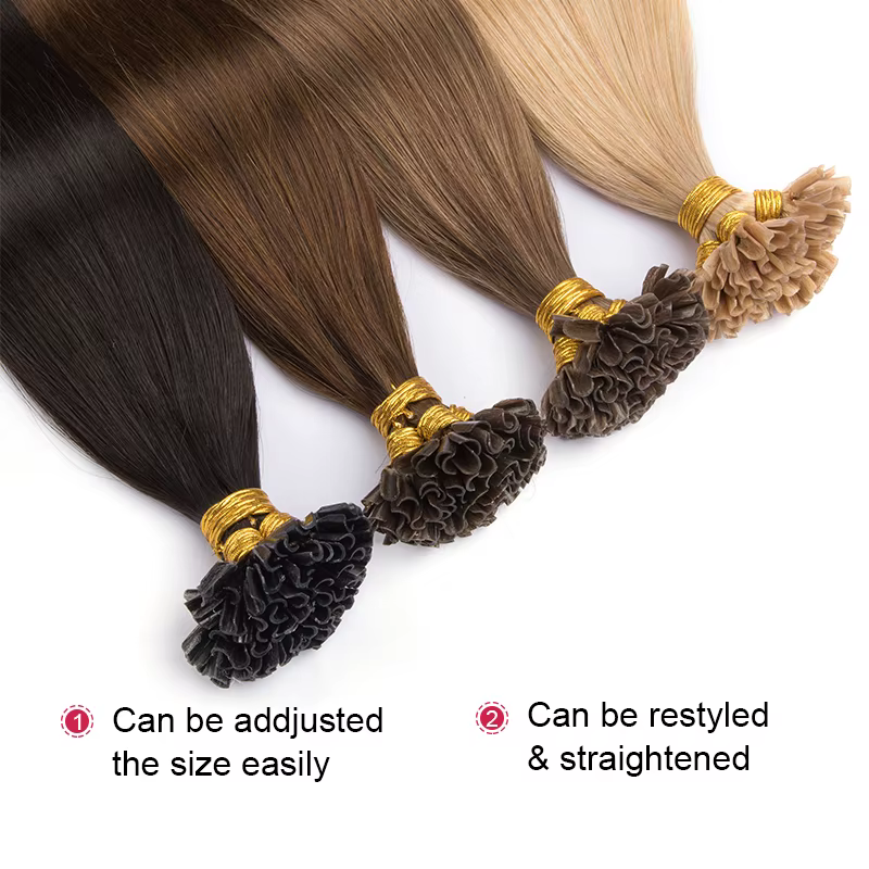 Extensions de cheveux Addbeauty à pointe en U