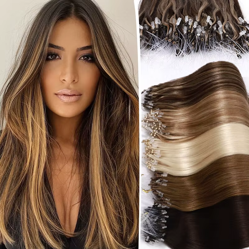 Extensions de cheveux humains 100% de qualité supérieure