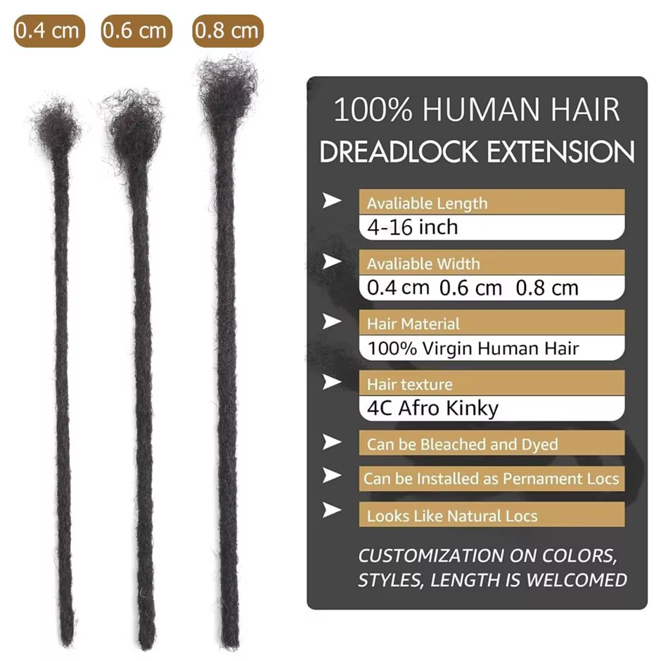 Extension de Cheveux Humains 0.6 Naturels