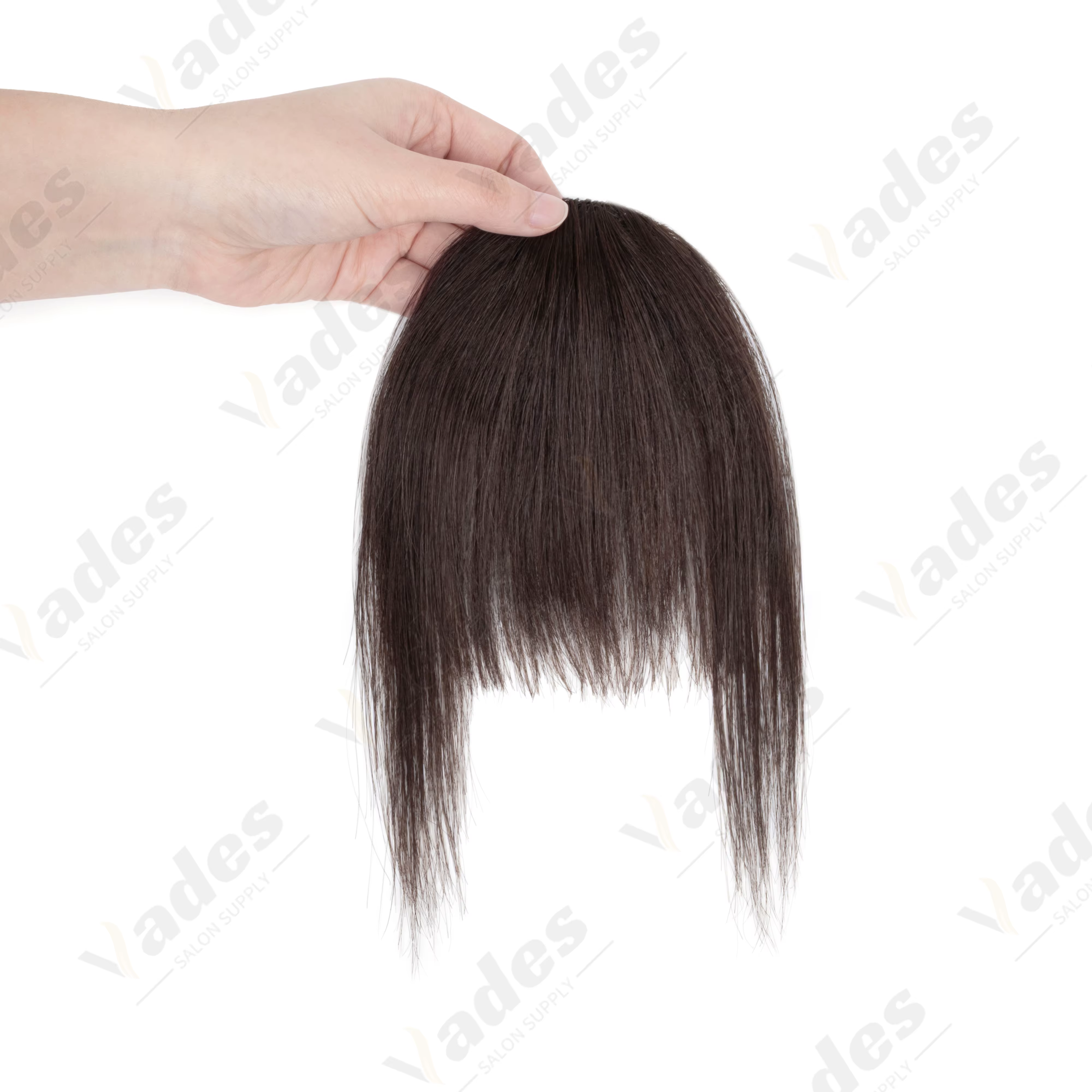 VADES Franges à clipser en cheveux naturels