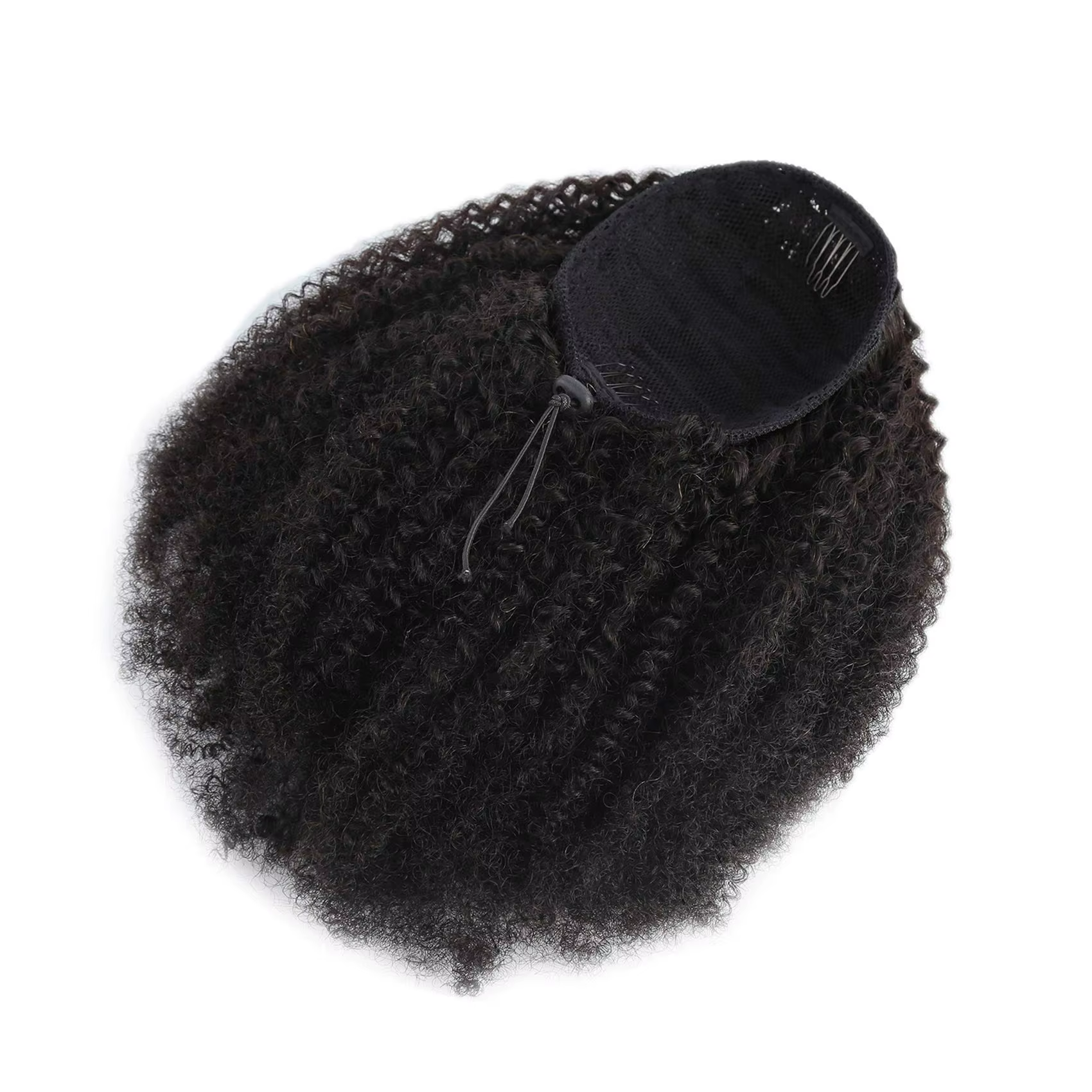 Extensions de cheveux humains bouclés afro kinky à clipser