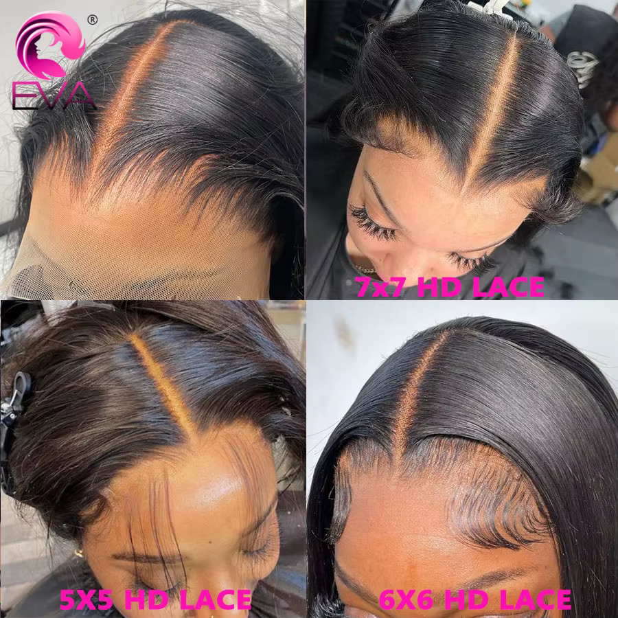 Brûleur Hair-Perruques de cheveux humains sans colle pour femme