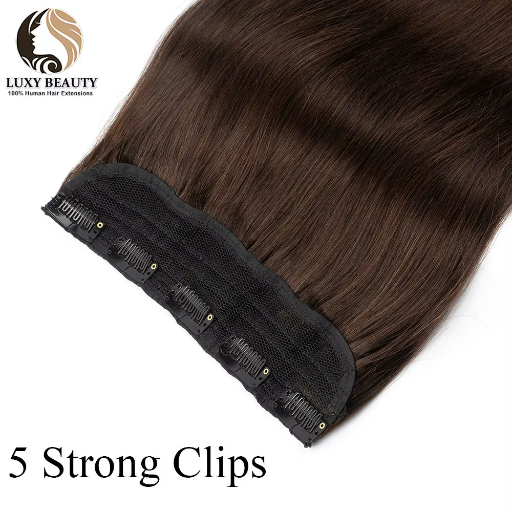 Extensions de cheveux naturels Remy à Clip blond