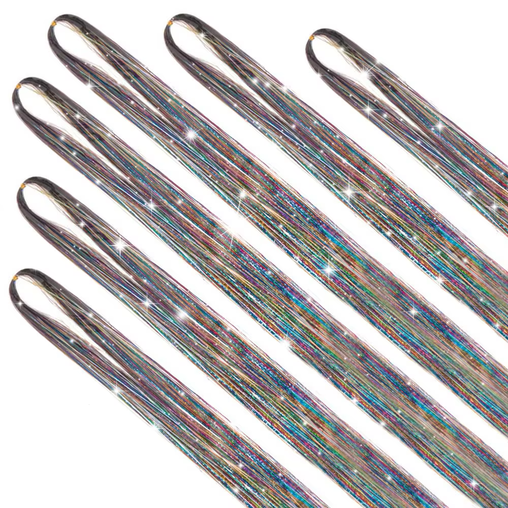 Kit de mèches scintillantes pour cheveux